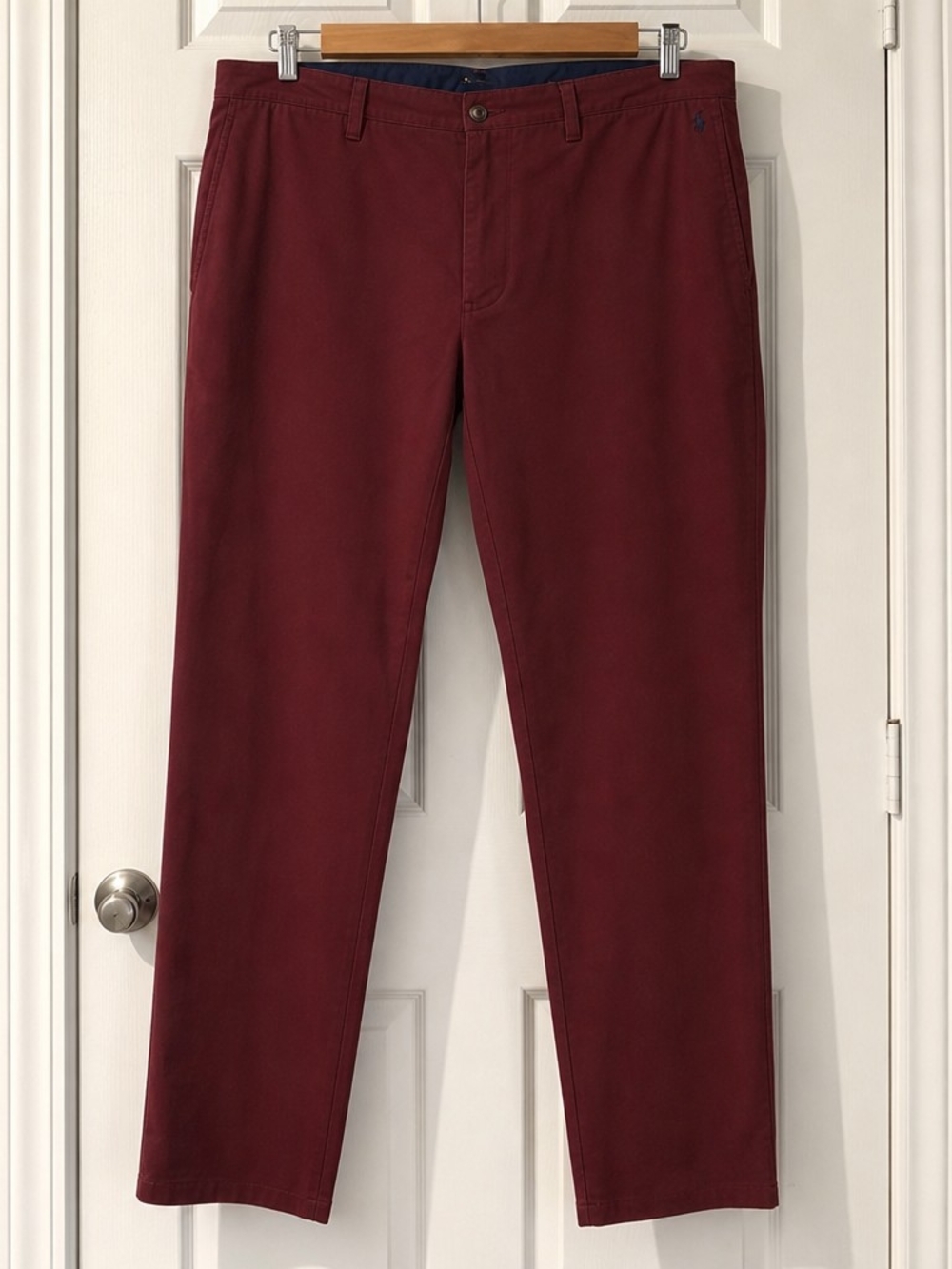 Polo Ralph Lauren The Polo Chino – Stretch Straight Fit – 32/32 – Burgundy